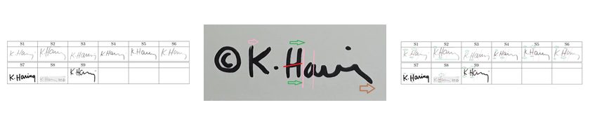 Keith Haring drawing study: Discrepancies Observed in Q1