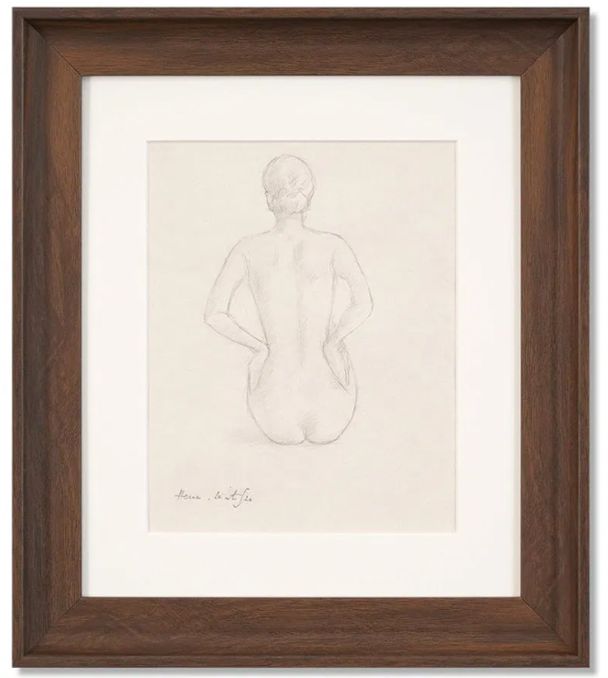 Back View of a Nude: Description of the Documents