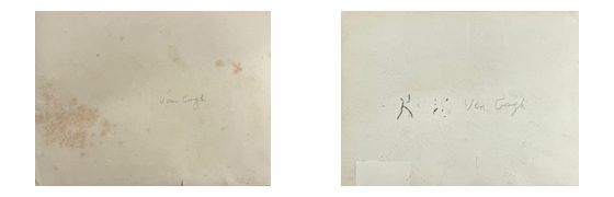 Van Gogh portrait study: Signature Analysis