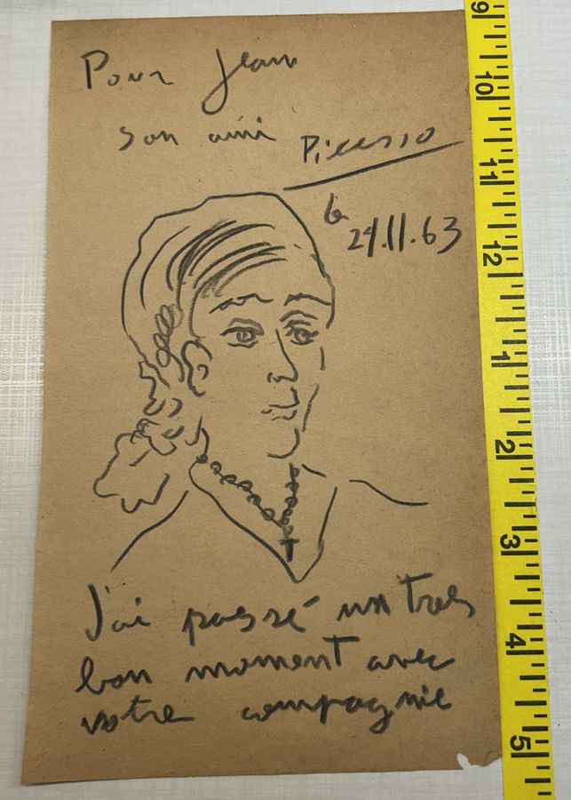 Picasso inscription study: Description of the Documents