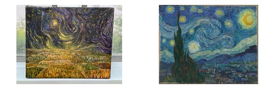Vincent signature painting: Color Palette and Usage