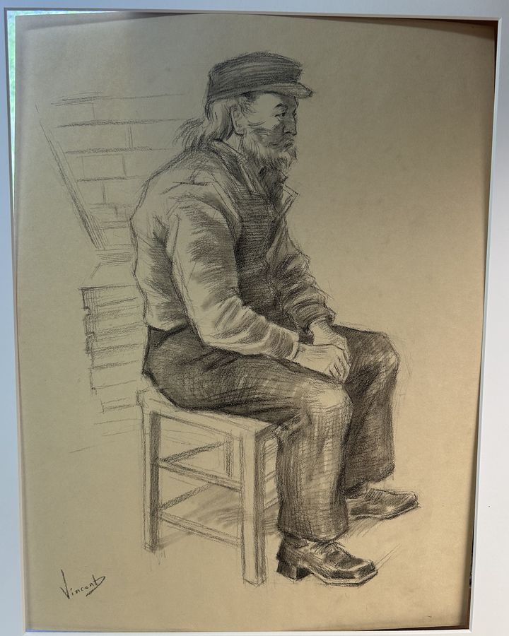 Van Gogh drawing study: Description of the Documents