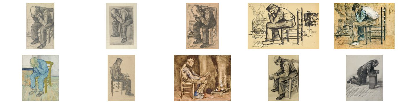 Van Gogh drawing study: Catalogue Notes