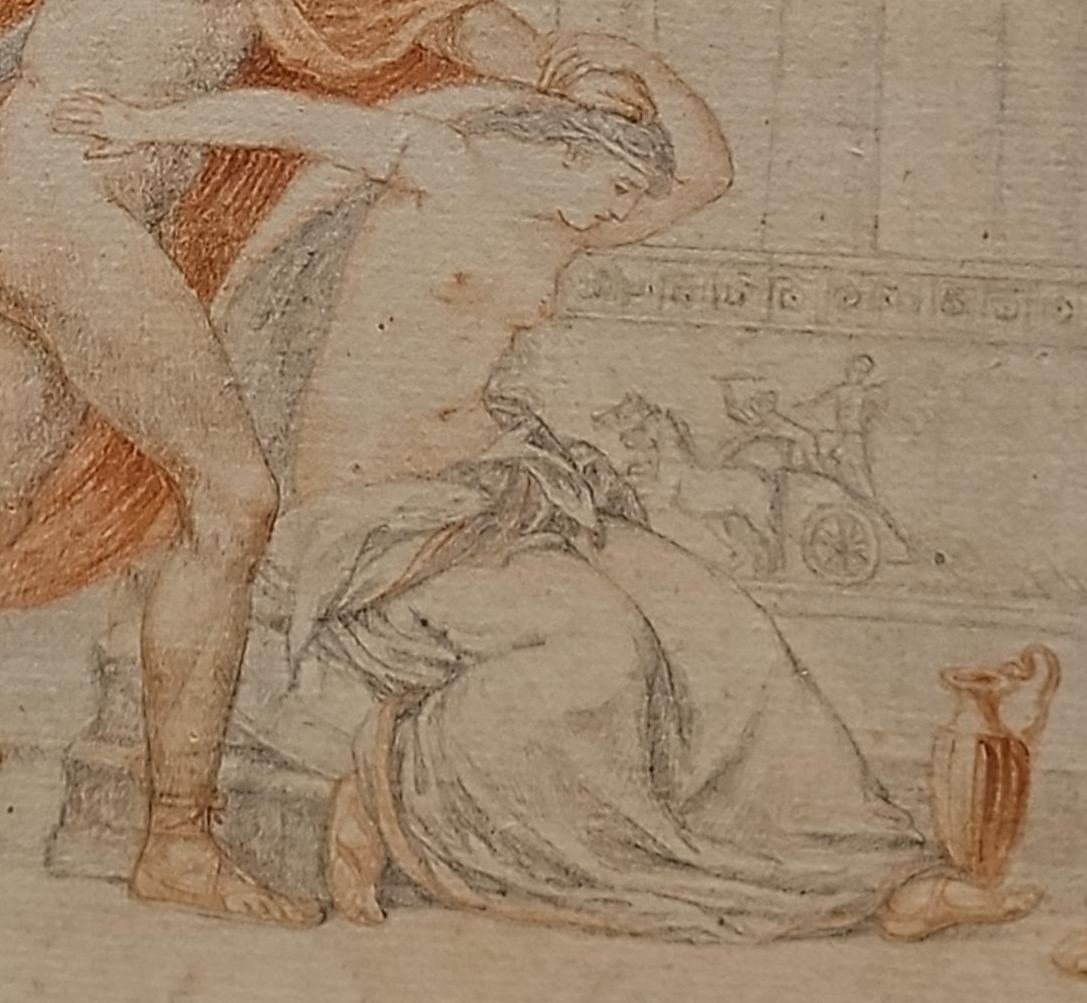 Historic & Old Master Cases Sacrifice of Polyxena at the Tomb of Achilles authentication evidence image 4