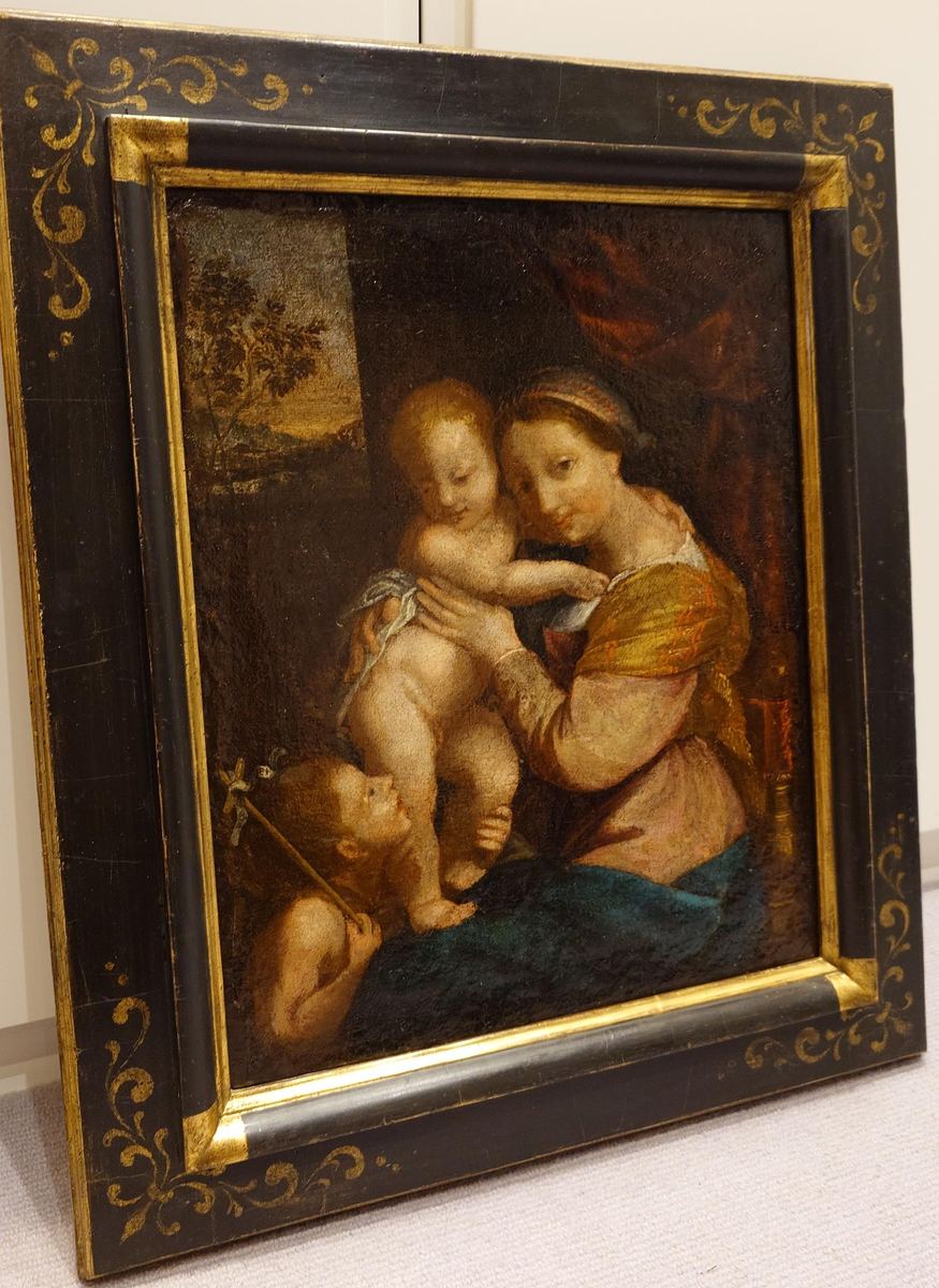 Historic & Old Master Cases Virgin and Child with the Infant Saint John the Baptist authentication evidence image 2