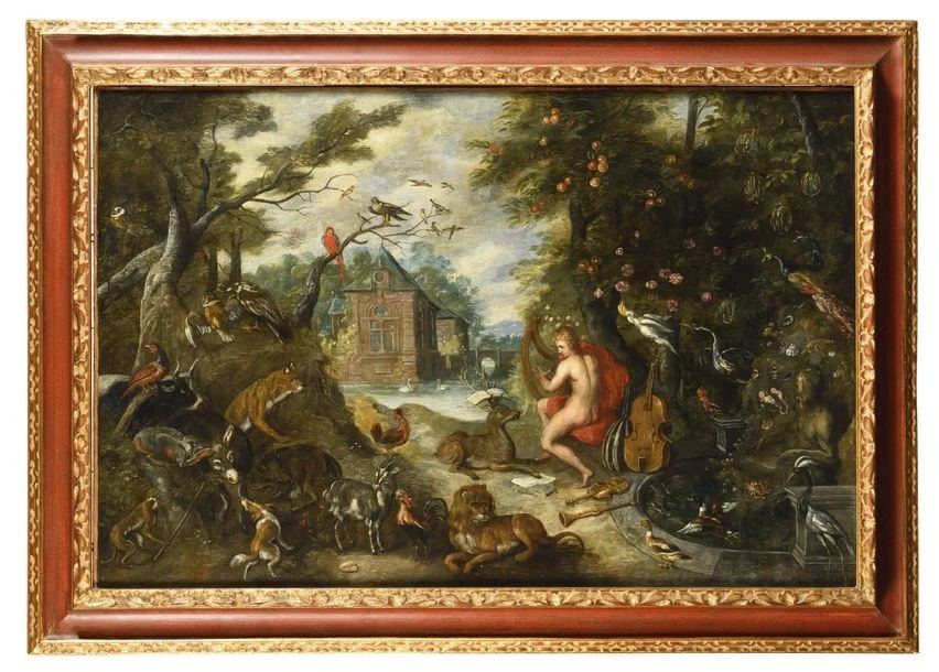 Historic & Old Master Cases Orpheus Charming the Animals authentication evidence image 7
