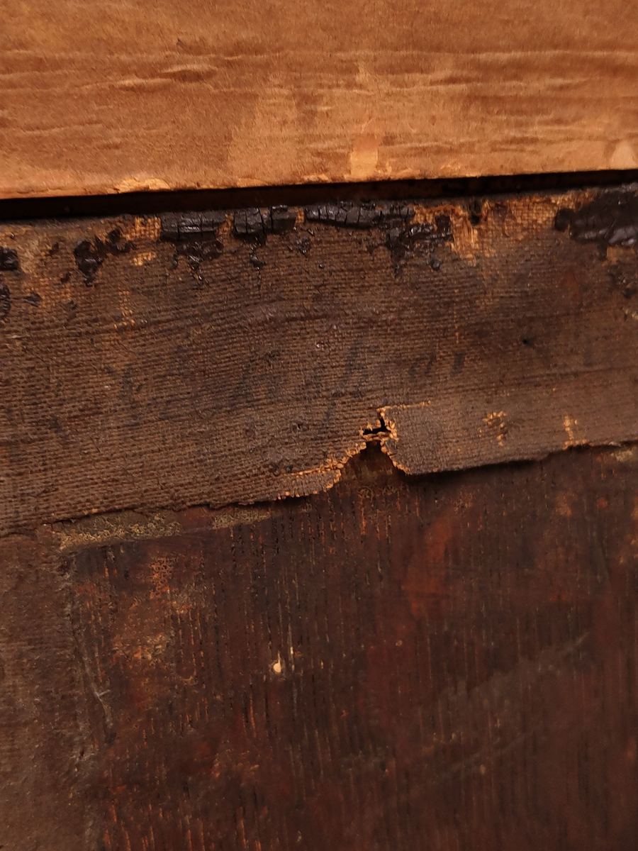 Historic & Old Master Cases The oil on canvas, "Untitled" authentication evidence image 6