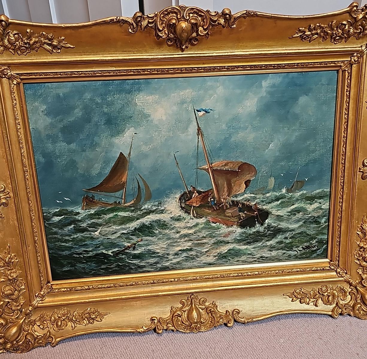 Historic & Old Master Cases Victorian Sea authentication evidence image 1