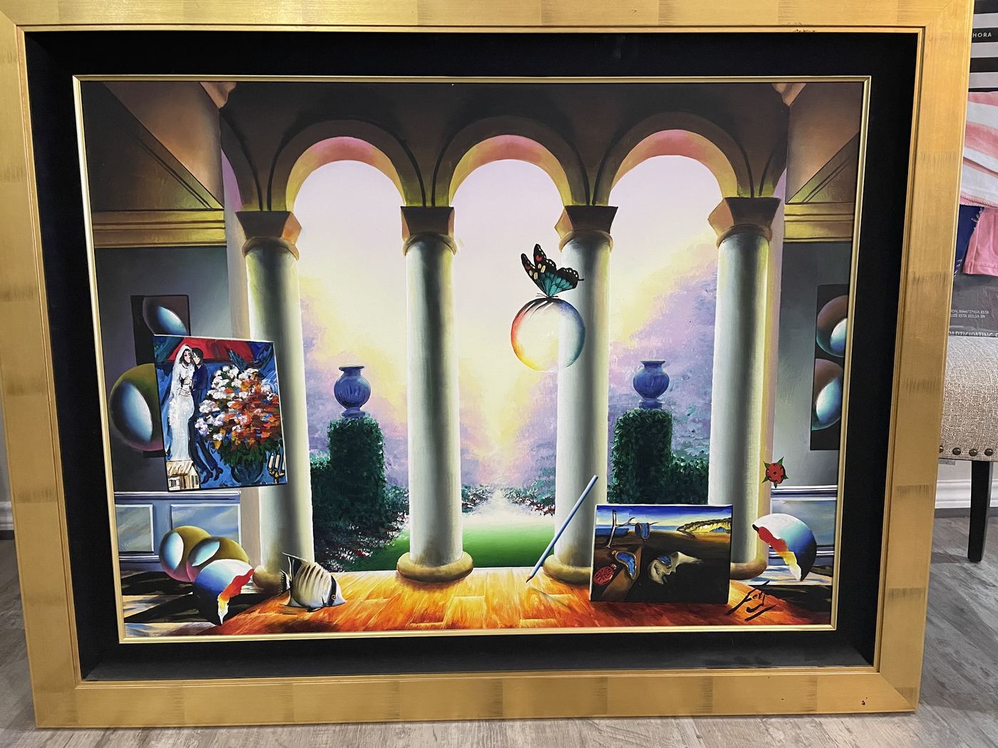 Fernando de Jesus Oliveira Garden Serenity authentication evidence image 1