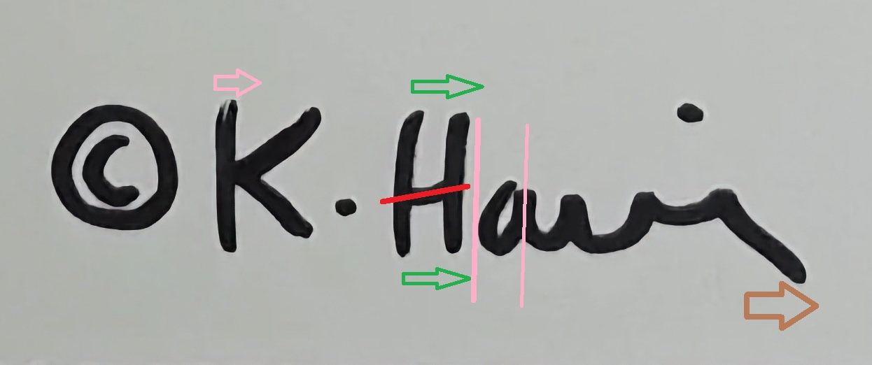 Keith Haring Keith Haring drawing study authentication evidence image 3