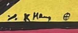 Keith Haring Montreux Jazz Festival poster authentication evidence image 6