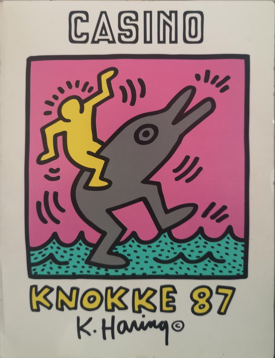Keith Haring Keith Haring signed artwork authentication evidence image 2