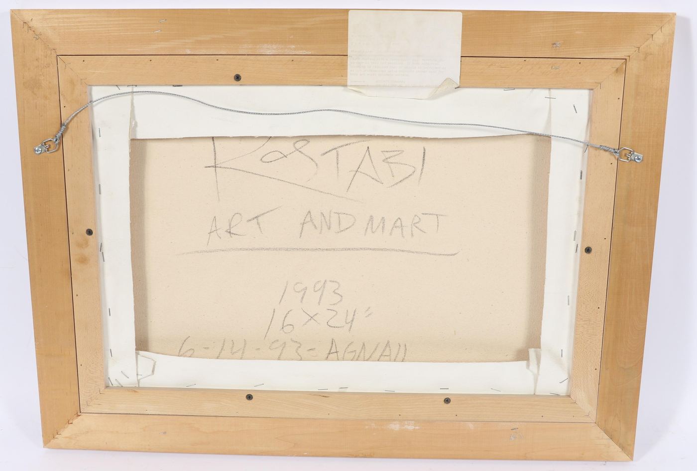 Mark Kostabi Mark Kostabi: Andy Warhol had nothing on this guy authentication evidence image 2