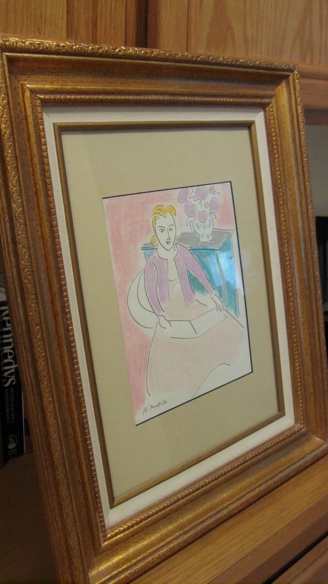 Henri Matisse Drawing authentication evidence image 2