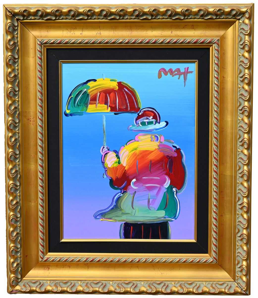 Peter Max Umbrella Man I authentication evidence image 1