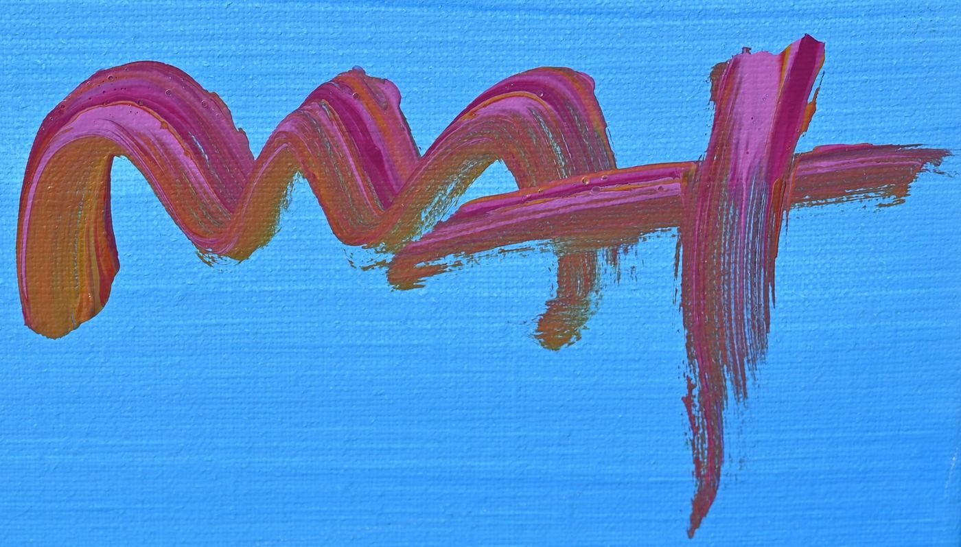 Peter Max Umbrella Man I authentication evidence image 2