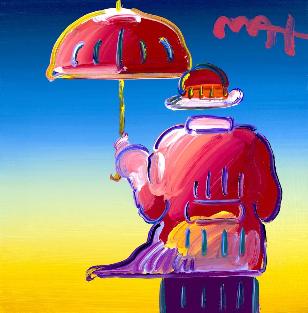 Peter Max Umbrella Man I authentication evidence image 8