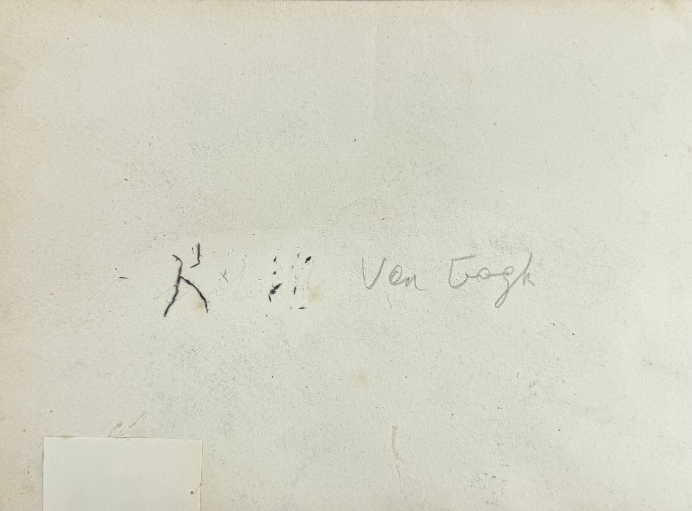 Vincent van Gogh Van Gogh portrait study authentication evidence image 5