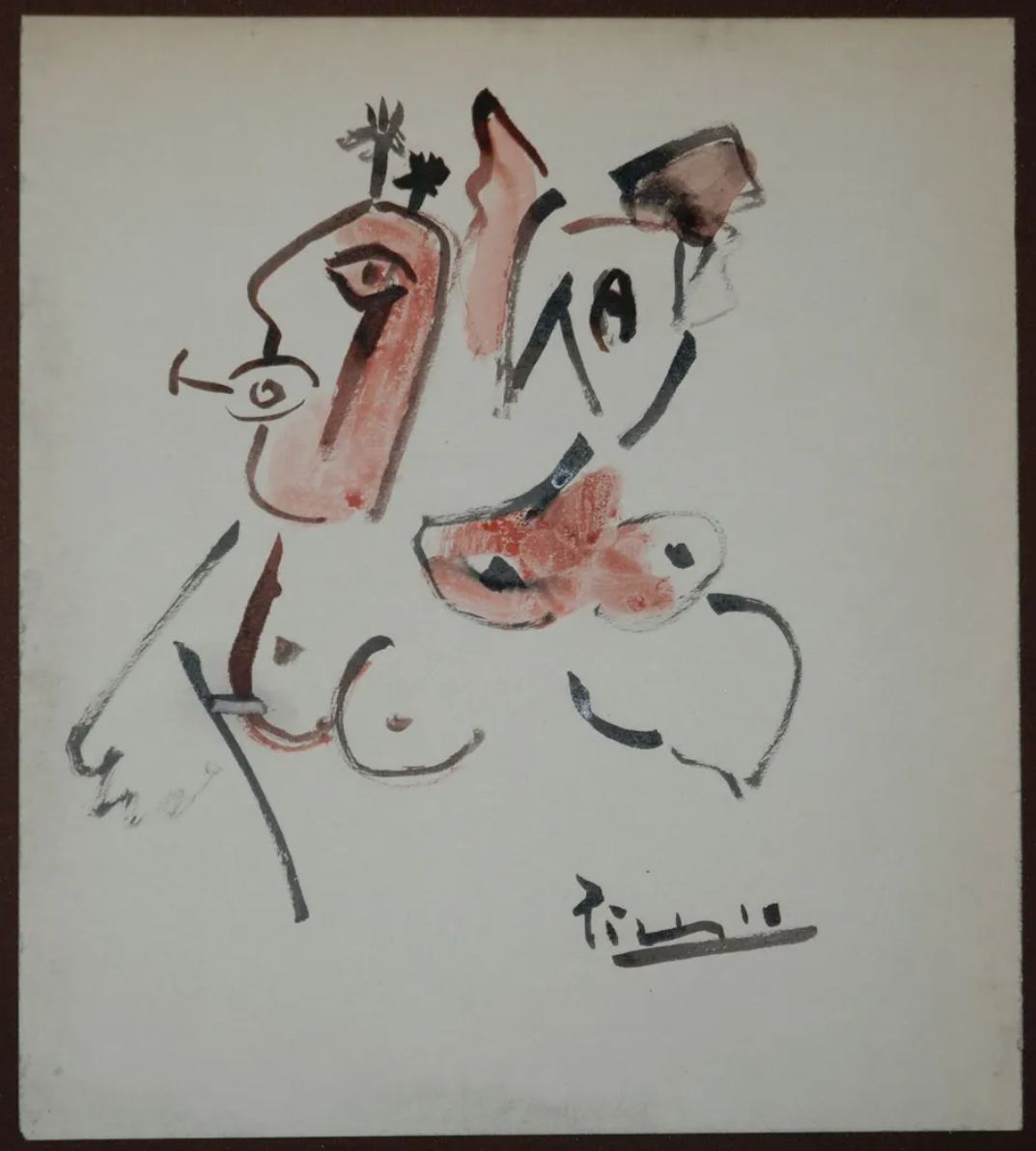 Pablo Picasso Picasso drawing study authentication evidence image 1