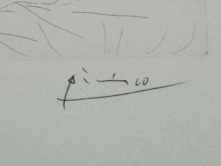 Pablo Picasso Picasso lithograph study authentication evidence image 5