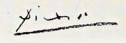 Pablo Picasso Picasso lithograph study authentication evidence image 6