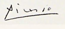 Pablo Picasso Picasso lithograph study authentication evidence image 8
