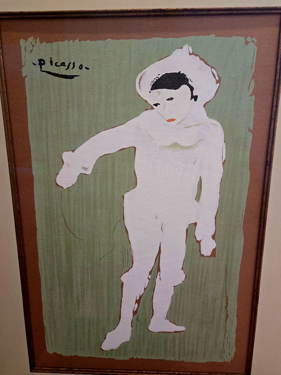 Pablo Picasso Little Pierrot authentication evidence image 1