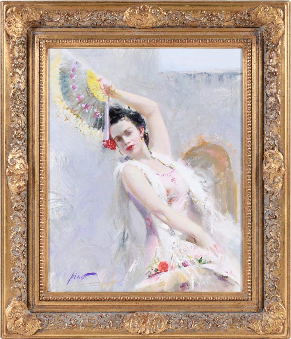 Pino Daeni Spanish Dancer authentication evidence image 1