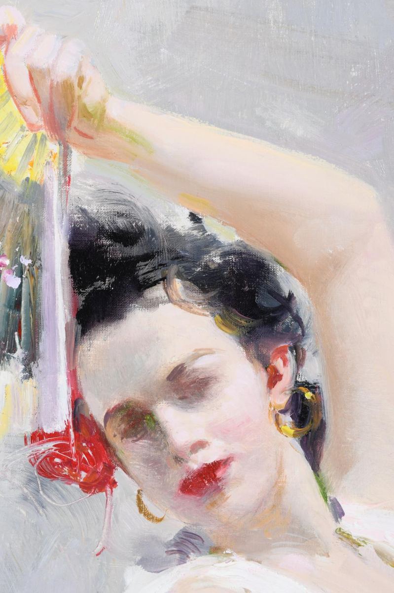 Pino Daeni Spanish Dancer authentication evidence image 2