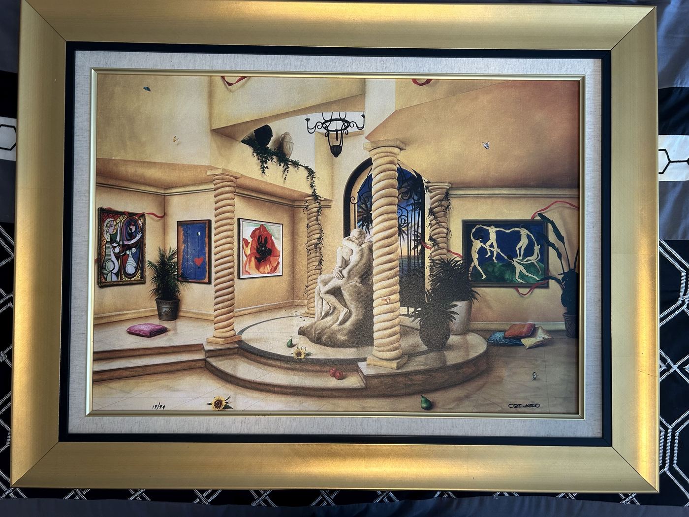 Raphael Framed work attributed to Raphael authentication evidence image 1