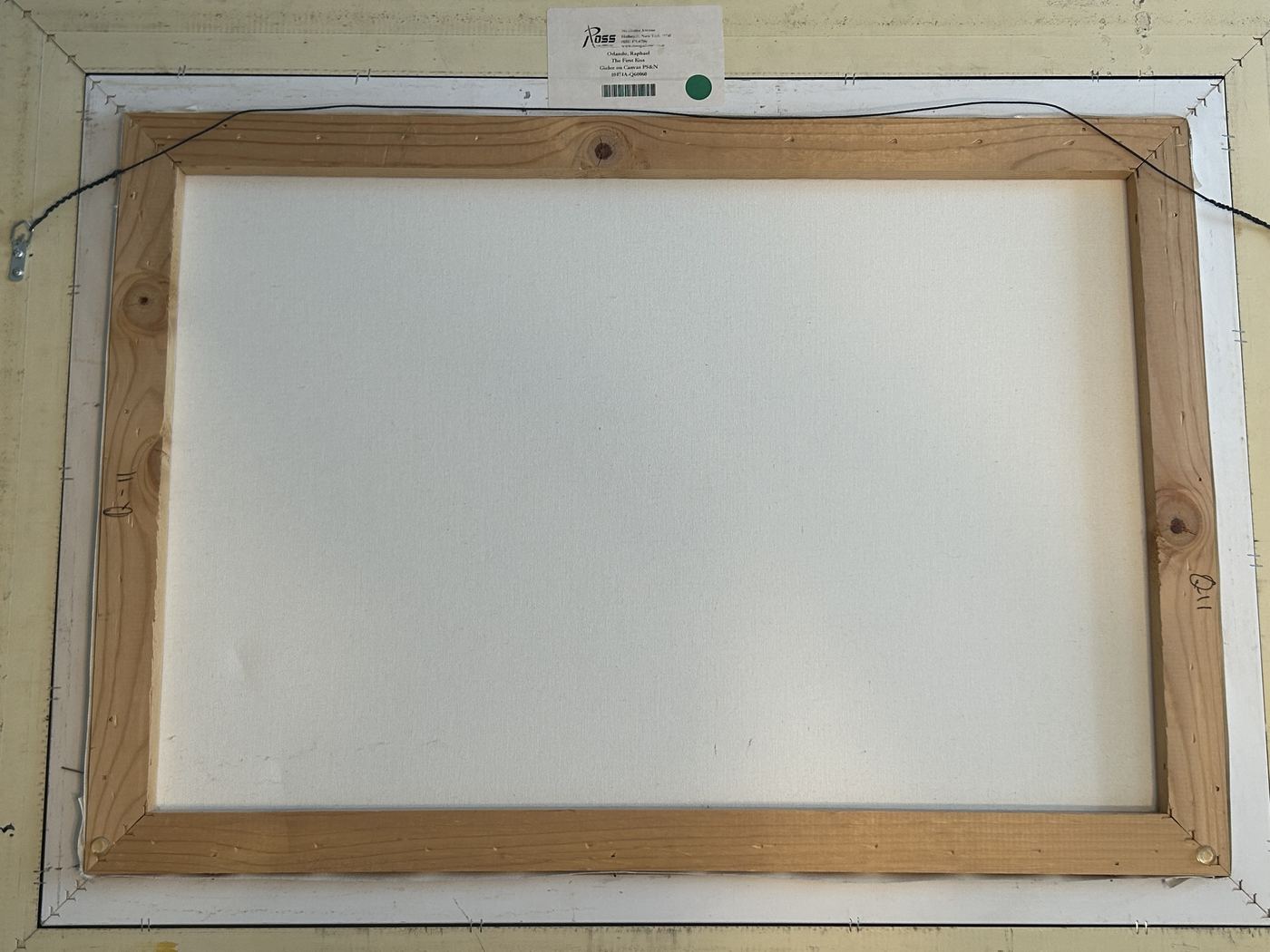 Raphael Framed work attributed to Raphael authentication evidence image 6