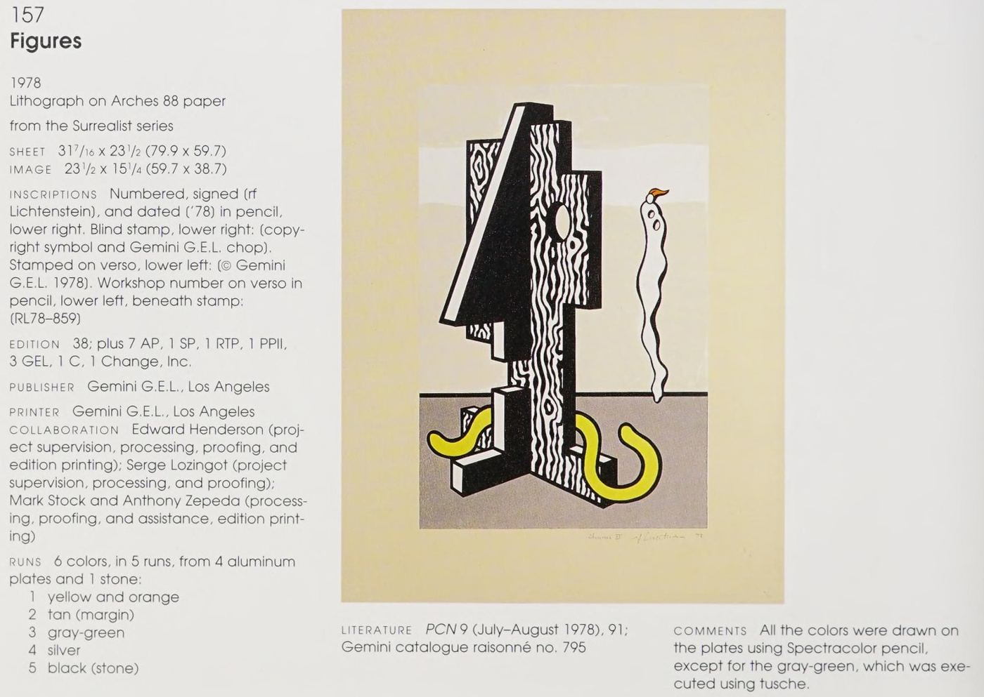 Roy Lichtenstein Roy Lichtenstein signature study authentication evidence image 4