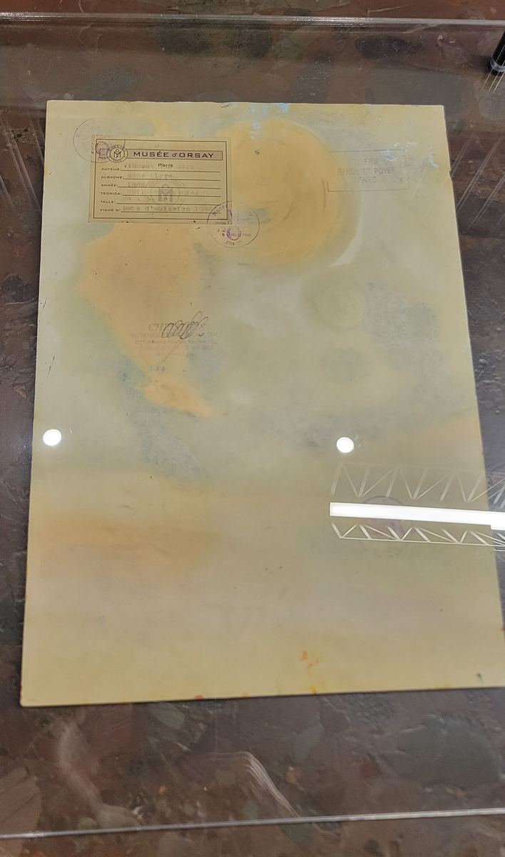 Vincent van Gogh Sans titre authentication evidence image 4