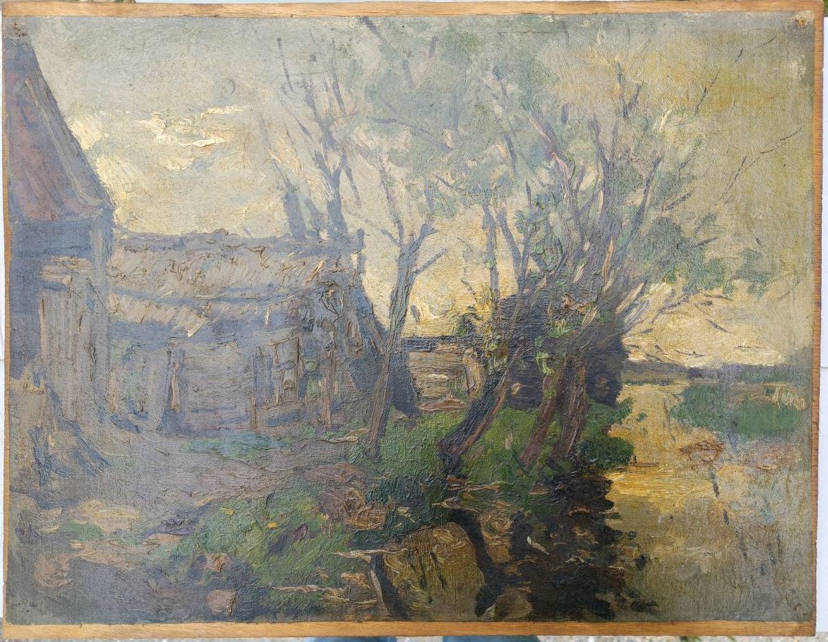 Vincent van Gogh Water well painting study authentication evidence image 1