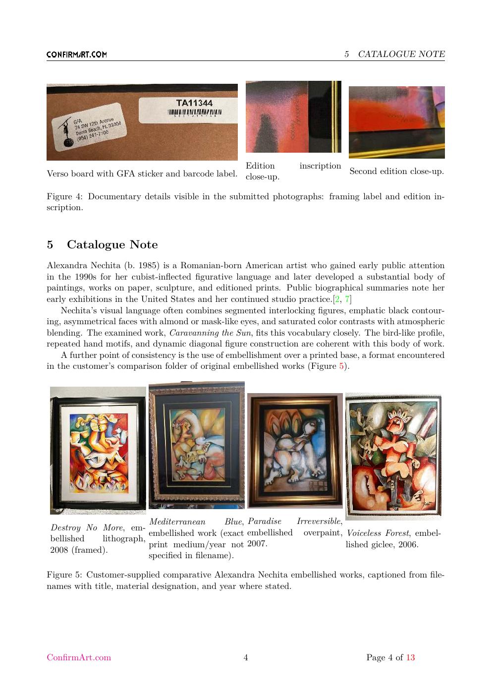 Caravanning the Sun report sample page 4