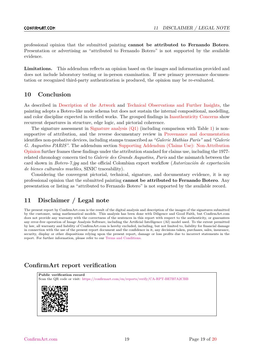 Mujer Desnuda report sample page 19