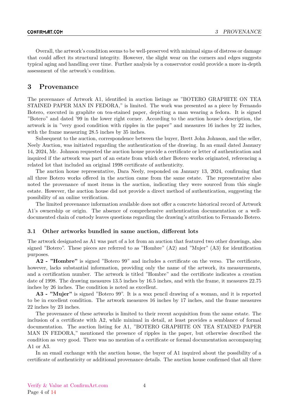 Man on fedora report sample page 4