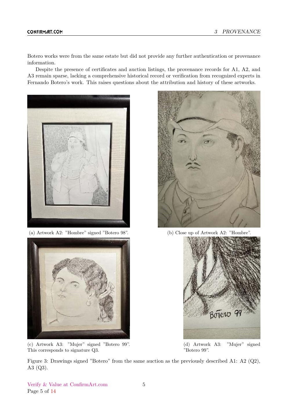 Man on fedora report sample page 5