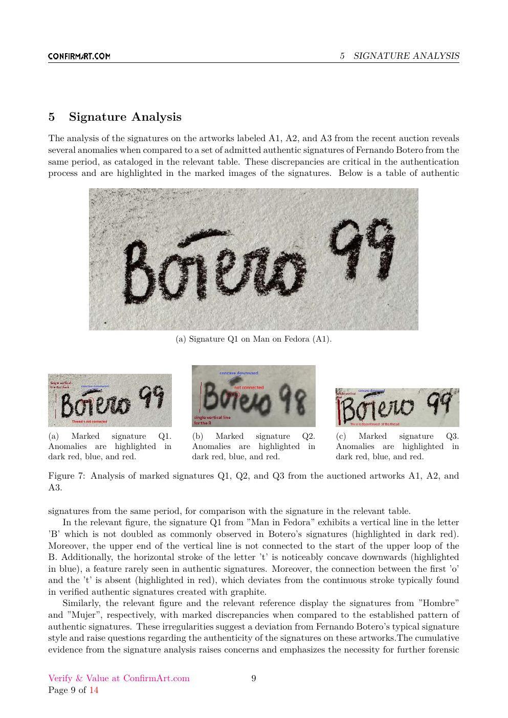 Man on fedora report sample page 9