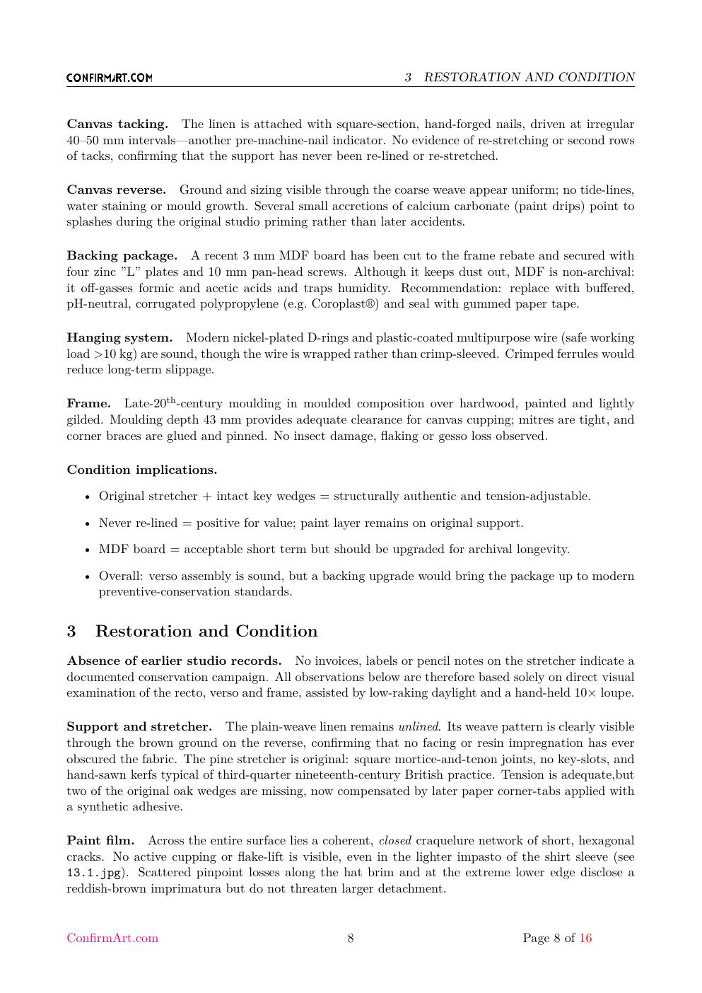 El Afilador report sample page 8