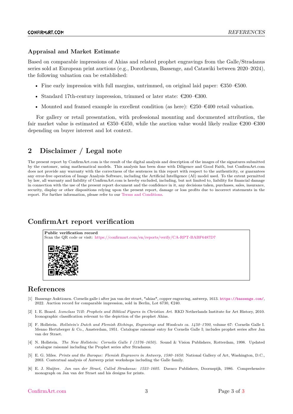 Ahias, Prophet report sample page 3