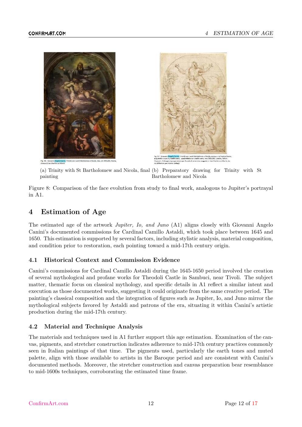 Jupiter, Io and Juno report sample page 12