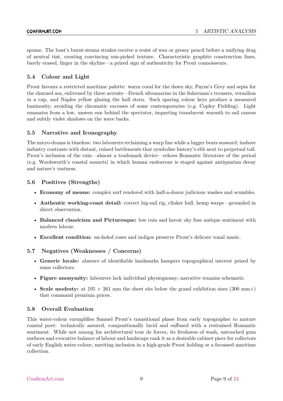 South coast fishermen report sample page 9