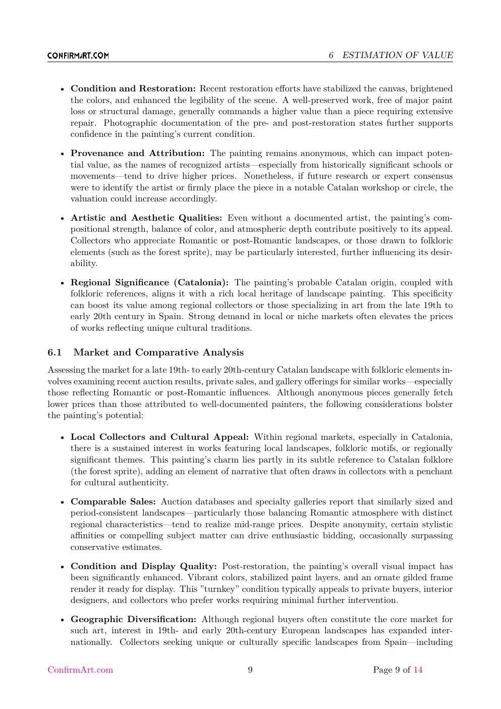 En el Bosque report sample page 9