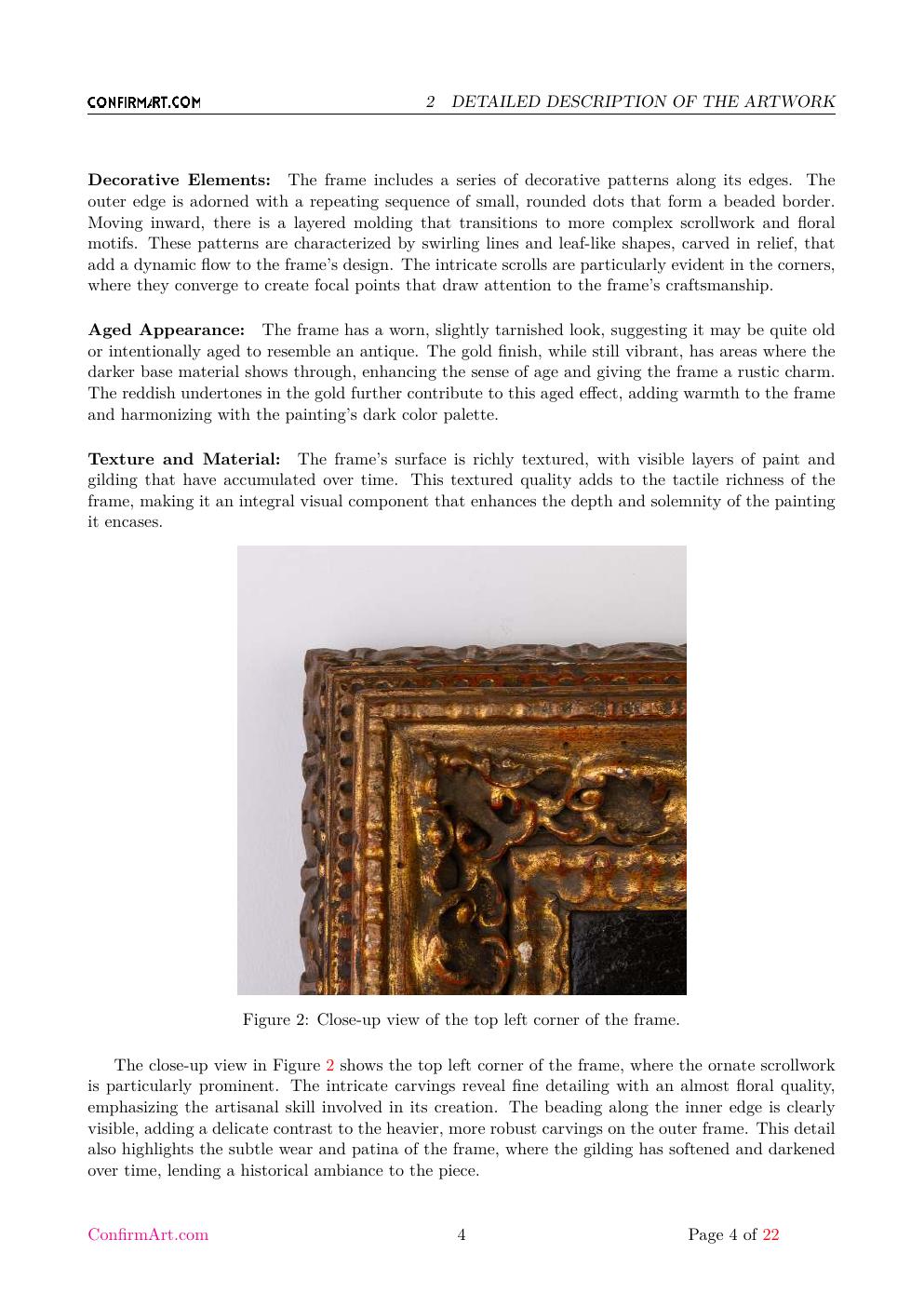 Flight to Egypt report sample page 4