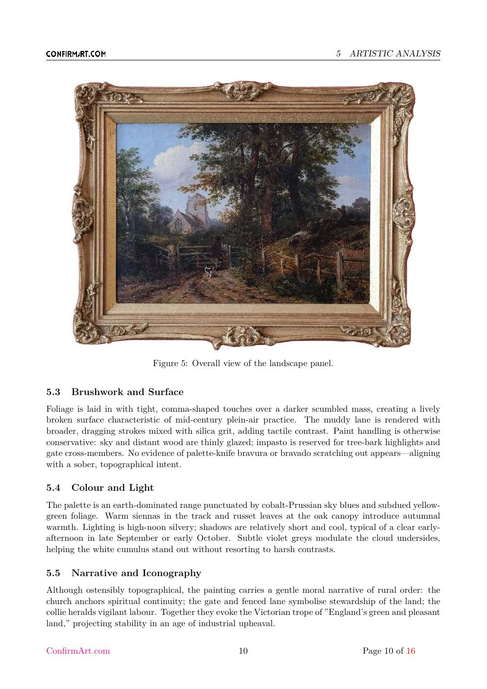 post-Constable report sample page 10