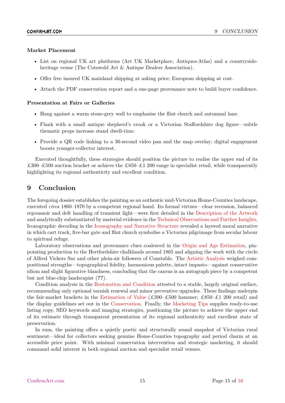 post-Constable report sample page 15