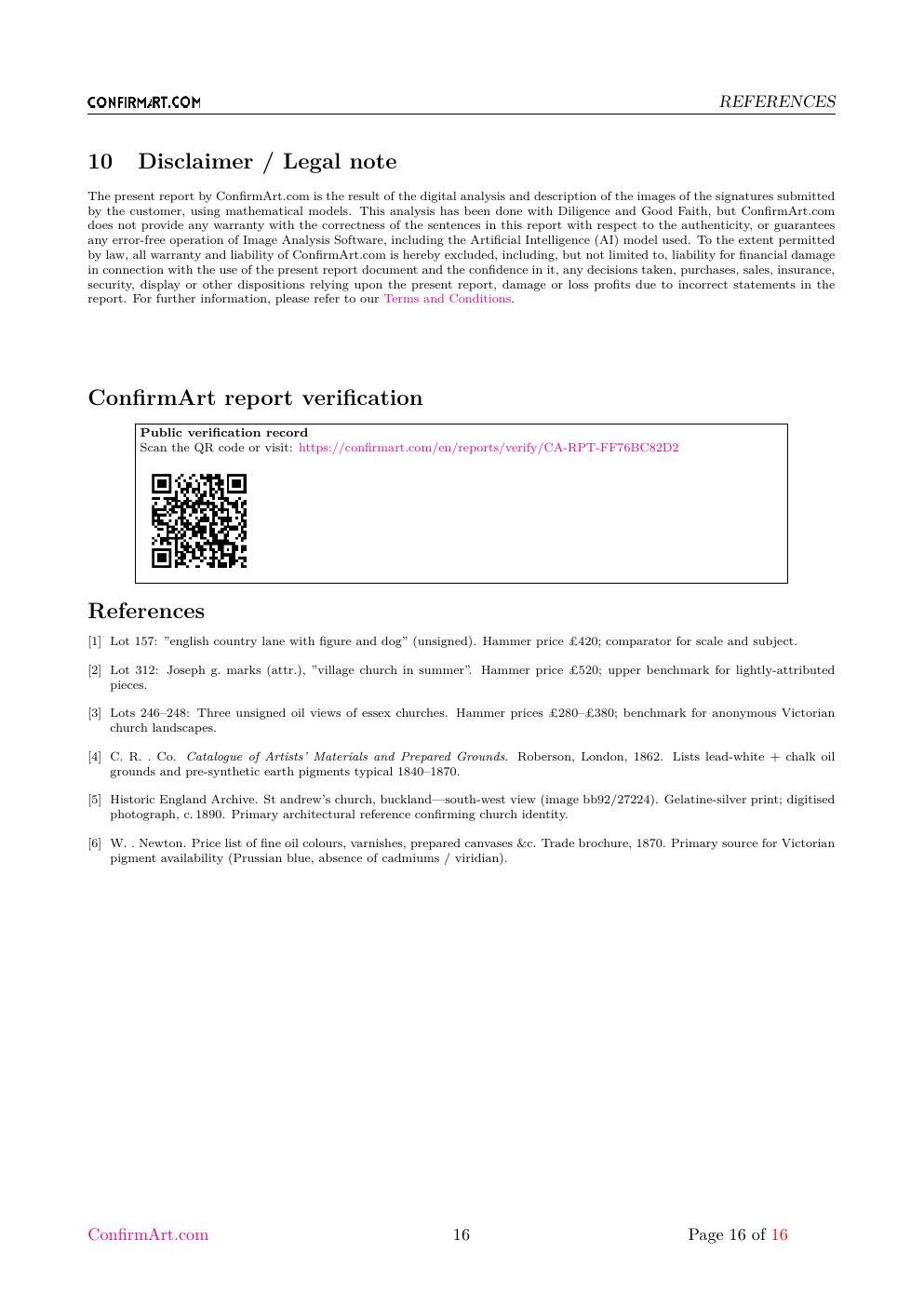 post-Constable report sample page 16