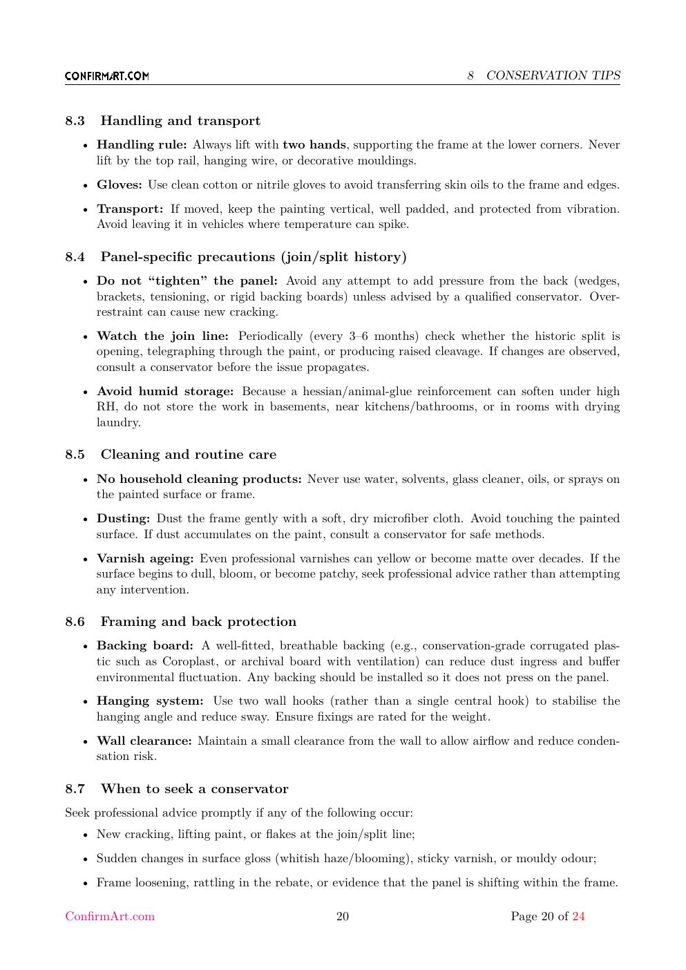Mary Magdalene report sample page 20