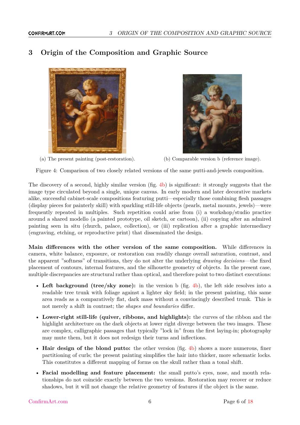Putti Angels report sample page 6